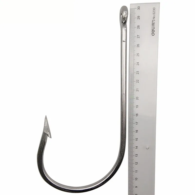 7731 Stainless Steel Large Shark Fishing Hooks Single Barbed Size 1/0 to  10/0 for Bass from Dhgate Fishing Hooks - price 35.58
