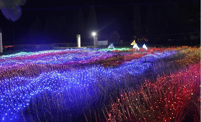 Venta caliente cadena de lámpara LED linterna festival al aire libre linterna decoración artesanía decoración de boda LLFA