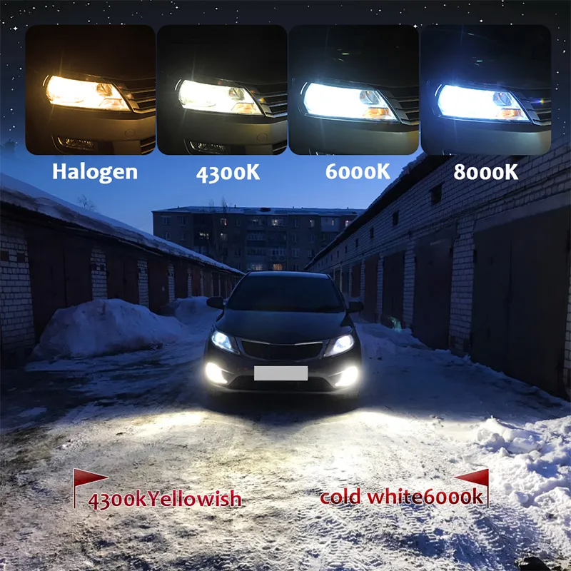 upgrade C6 LED H4 H7 H11 COB Car Headlight Bulbs H1 H3 H8 9005 9006 Auto  Headlamp Fog Lamp 3000K 4300K 6000K 8000K fog light hb3 hb4 9012 880 881  h27 HIR2