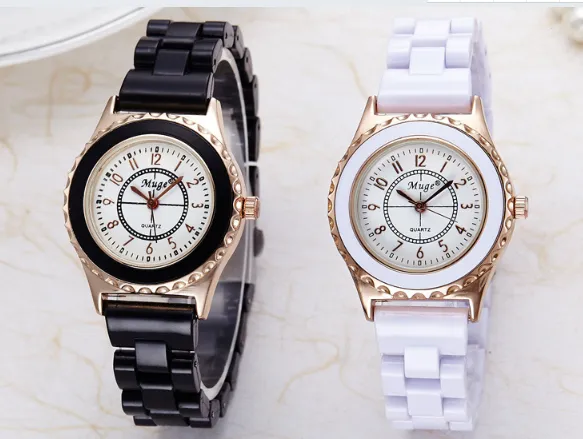 2018 Mode Horloges Michael Quartz Horloge Casual Full Steel Dial Style Vrouw Crystal Diamond Rome Word Dial Style Horloges