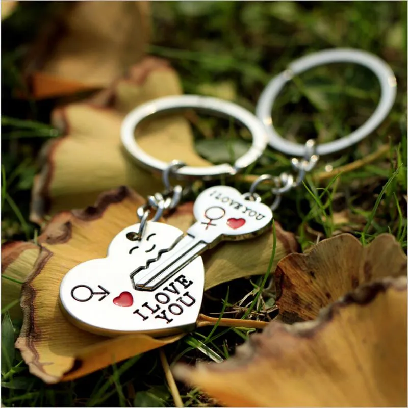 Lovers Key to My Heart Portachiavi San Valentino Bomboniere e regali Souvenir Articoli per feste per eventi di nozze