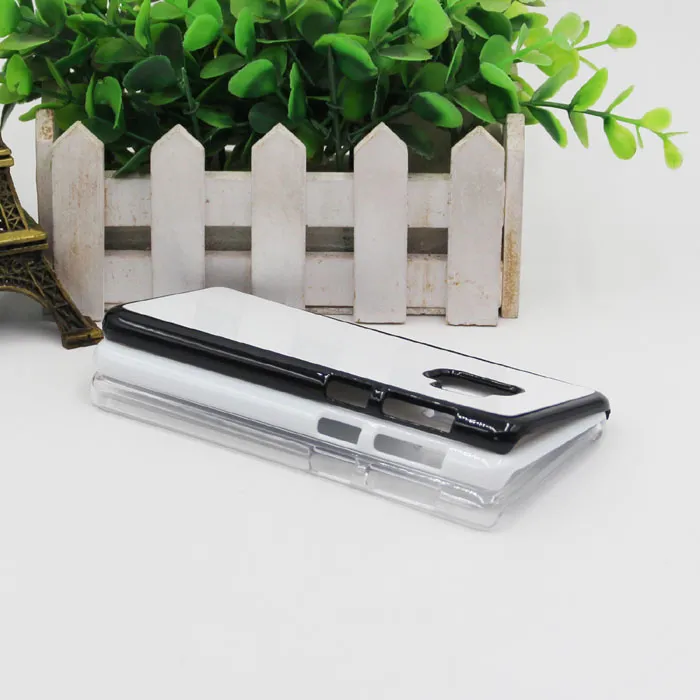 Partihandel Tomt 2D PC Sublimation Case för Samsung S9 S9 Plus DIY Hard Plast Phone Shell
