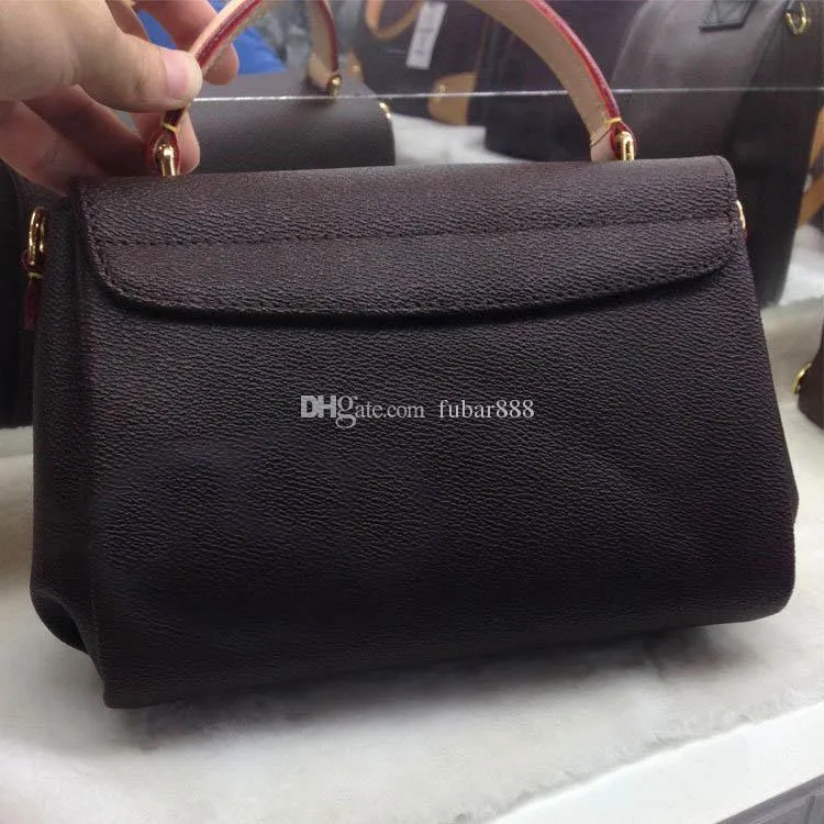 Hochwertige Damenhandtasche aus echtem Leder, Pochette-Umhängetaschen, Umhängetaschen 41581