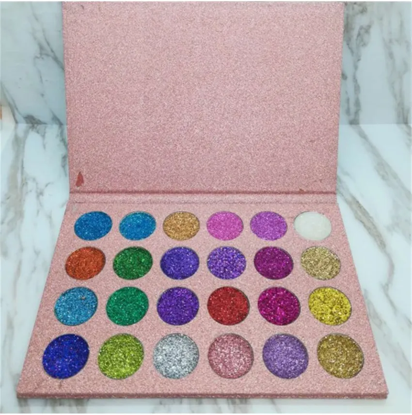 2017 New Stock!! CLEOF Cosmetics Unicorn Glitter Eyeshadow Palette