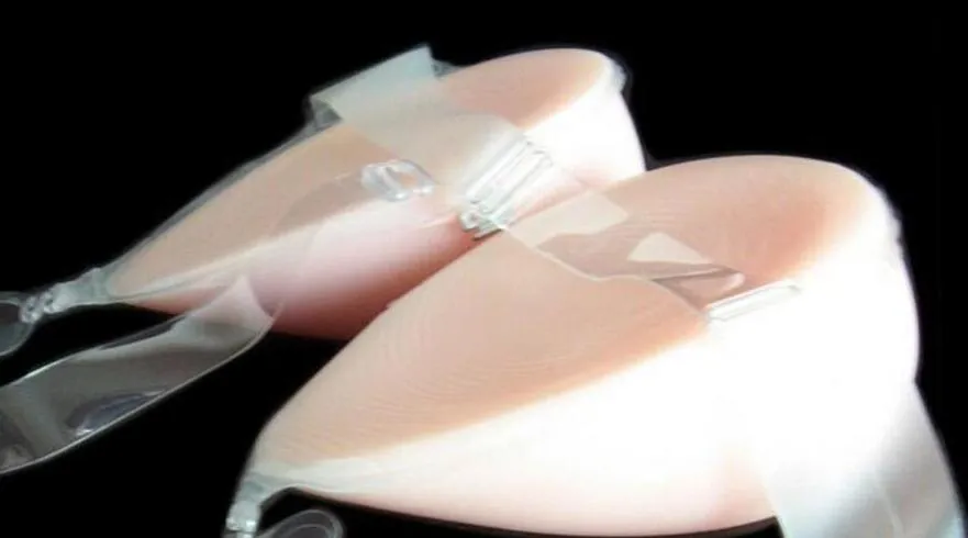 silicone breast forms for menStrap-On Full Silicon Breast Form False Boobs Enhancer 800g/Pair 2014 NEW gift