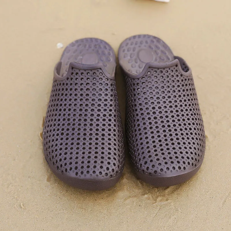 Summer slippers Men eva sandals Rubber mules children summer kids shoes Beach outdoor shoes breathable Boys Hole Shoes sandals slippers