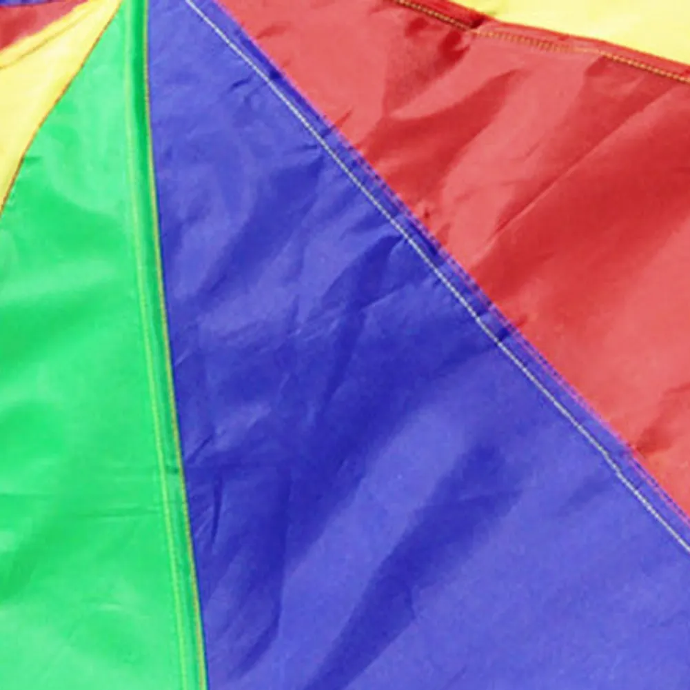 2m 78 -Zoll -Kinderkinder Sportentwicklung im Freien Regenbogen Regenschirm Parachute Spielzeug Jumpsack Ballute Spiel Parachute Promotion9490503