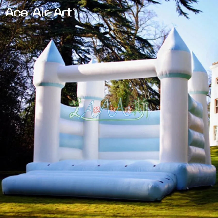 Wholesale Deft Design Inflatable White Wedding Bouncer Jumping House