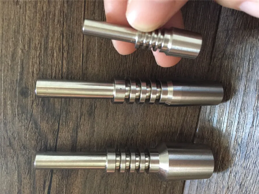 GR2 Titanium Nail 10mm 14mm 18mm Inverted Nail Grade 2 Titanium Tip Ti nail For Glass Water Pipe Bong
