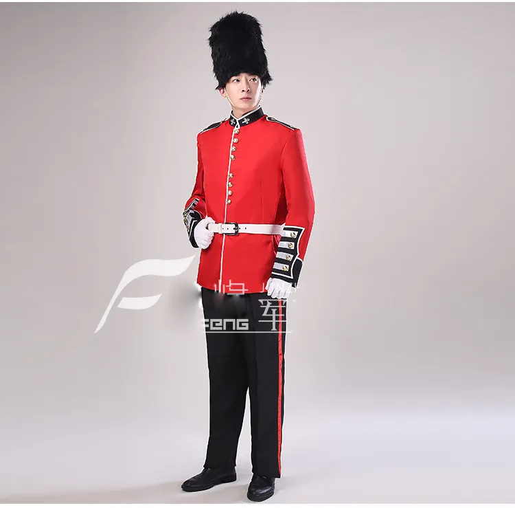 イングランドロイヤルガードソルジャーコスチュームステージ