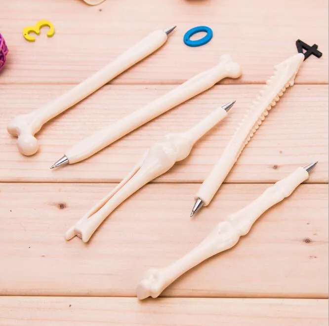 Nouveauté stylo fournitures d'écriture os forme stylos à bille en gros nouveaux enfants cadeau école bureau étudiant papeterie