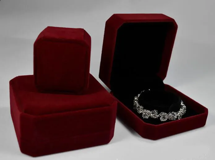 Velvet bracelet Box Jewelry Display Storage Case For Wedding bracelet Valentine's Day Gift Organizer GA45249v