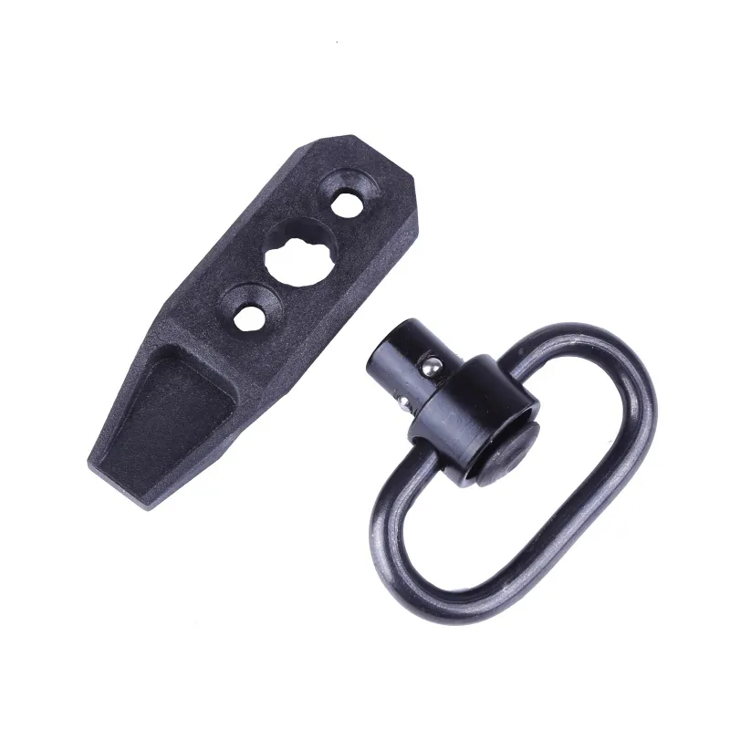 Universal Tactical KeyMod Direct Quick Detach Sling Swivel 360 Degrees ...