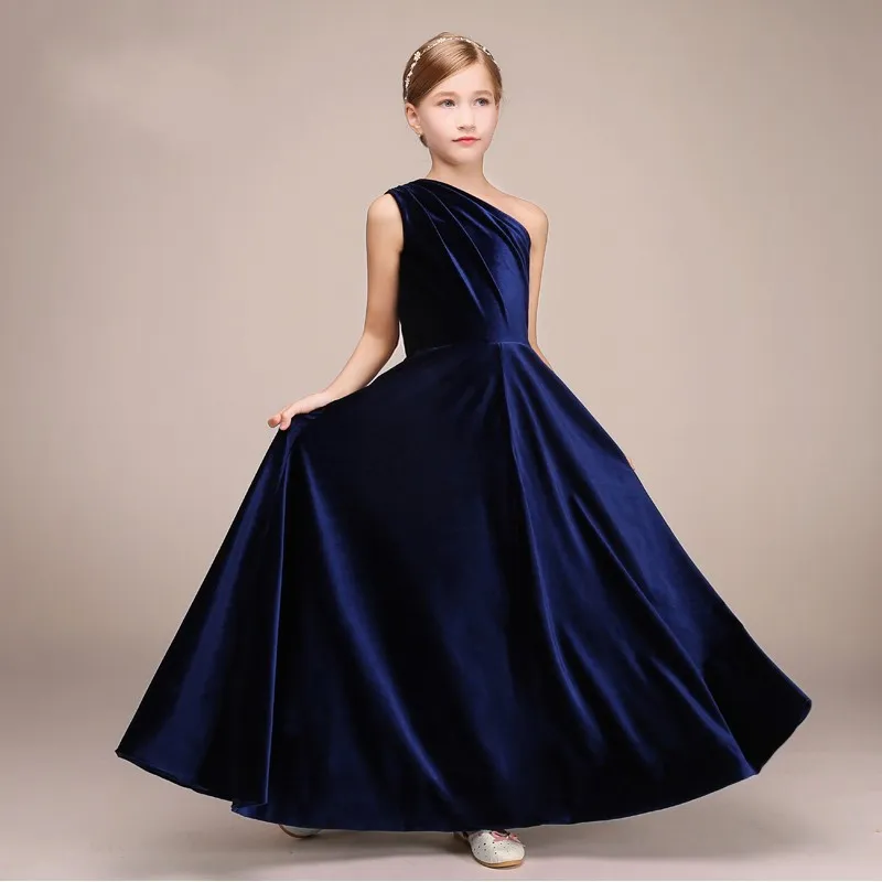 Navy blue junior bridesmaid dress online