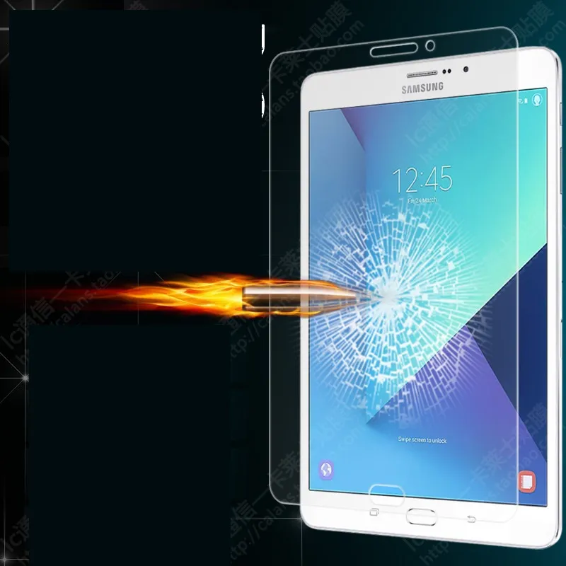 För Samsung Galaxy Tab 4 8.0 T330 T113 P3100 T380 T390 Tab J 7,0 LTE N5100 9H Premium Tempered Glass Skärmskydd 50PCS / Lot