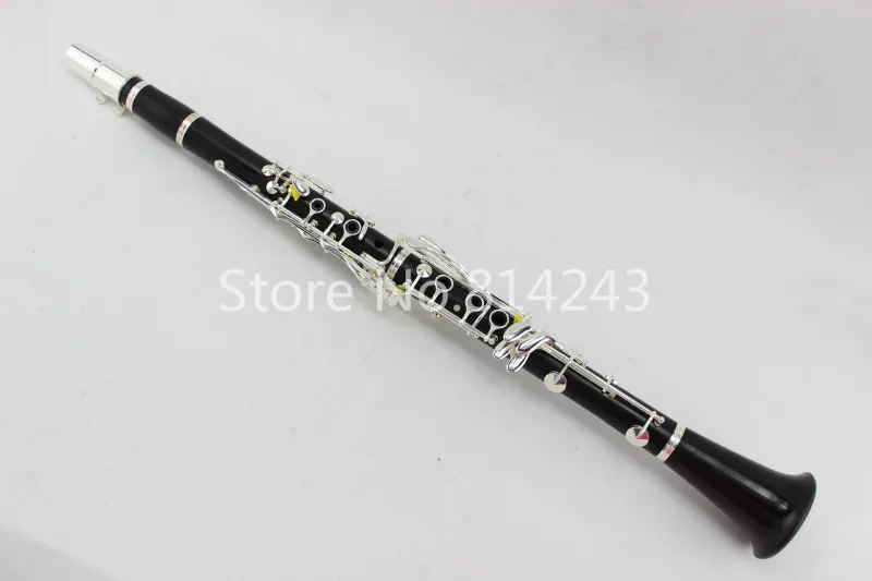 MARGEWATE Falling Tune A Tone Brand Woodwind Instruments 17 Keys Clarinet Silver Plated Key High Quality Musical Instruments With Case