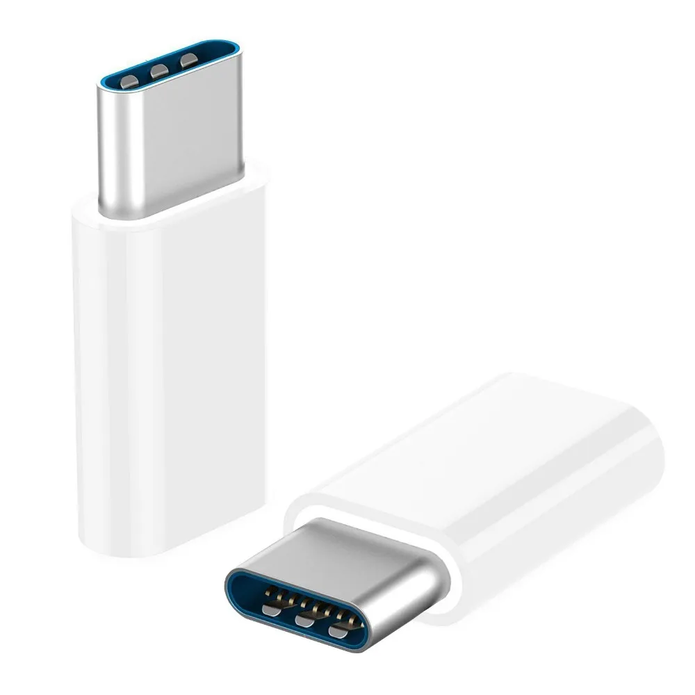 Lot De 4 Adaptateurs USB-C Mâle Vers Micro-USB Femelle - Pour Connexion Et Charge - Compatible Smartphones, Tablettes, Ordinateurs