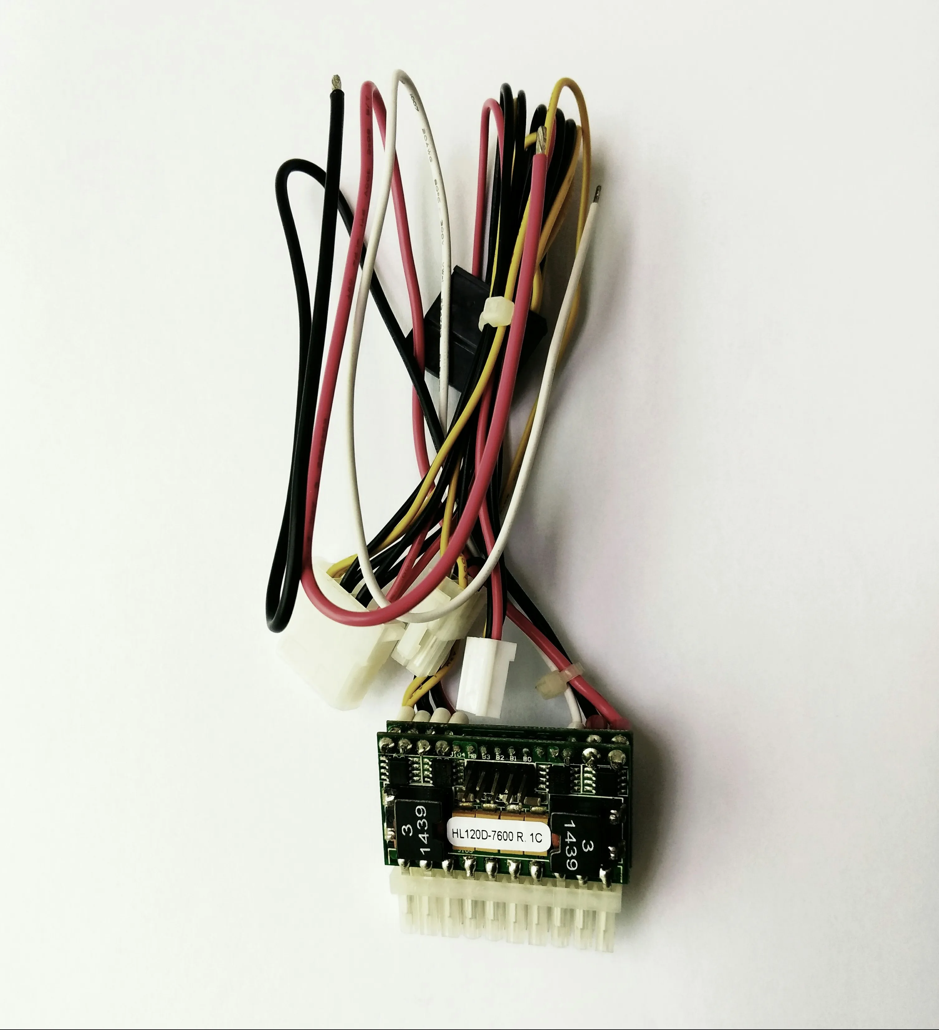 Pico ITX Power Supplies , HL120D 7600 6 36V Input Mini Itx Industrial Car PC Inline Power Supply