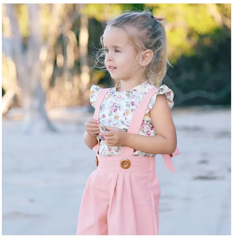 Wide leg pants for baby girl sales