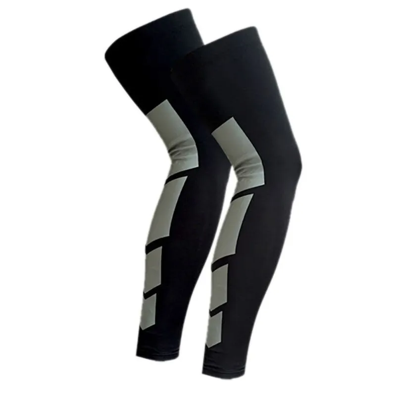 Outdoor Sports Cycling Leg Knee Long Sleeve Protector Gear Crashproof Antislip Legwarmers7240311