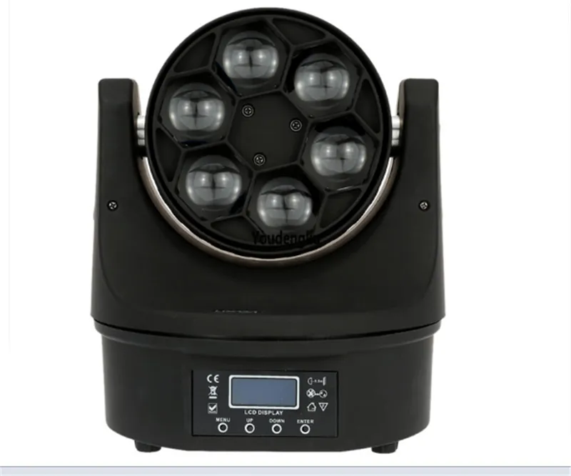 10 peças barato luzes de discoteca 6x15w rgbw 4in1 Lavagem Beam Mini B Bee Eye Moving Head Levado Fase Iluminação