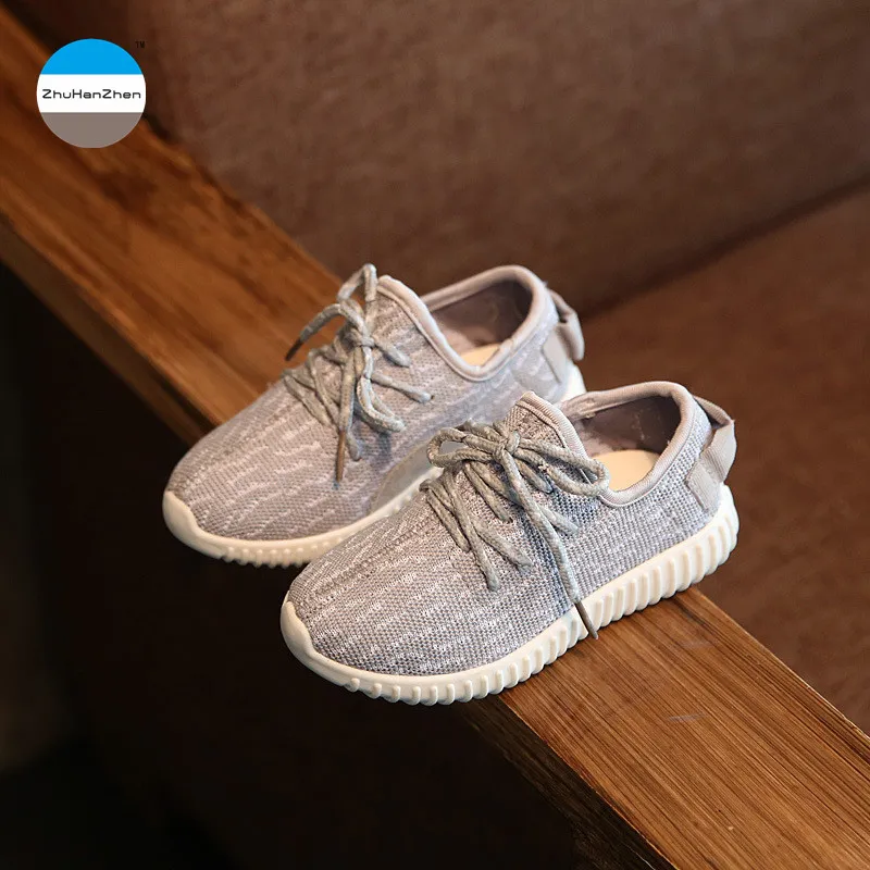 2018 New fashion 1 to 12 years old baby boys and girls casual sport shoes soft bottom children running shoes kids sneakers