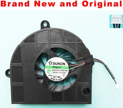 جديد مروحة تبريد CPU لـ Acer Aspire 5742 5333 5733 5733Z 5742G 5742Z 5742ZG 5736 كمبيوتر محمول CPU FAN COOLER MF60120V1-C040-G99