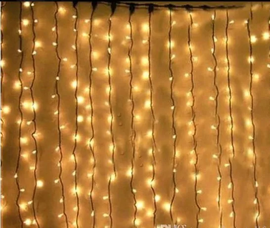 Para Sala Lights 3 * 2m Luci per tende a LED Lampeggiatore Mantianxing Illuminazione String Lampada decorativa Spina EU UK US AU