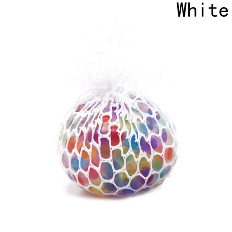 New Anti Stress Face Reliever Led Light Up Grape Ball Autism Mood Squeeze Relief Healthy Toy Funny Geek Gadget Vent Toy6669053