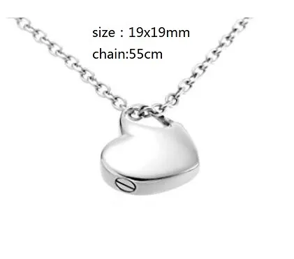 Collier avec pendentif en forme de cœur, sur mesure, divers noms, personnalité, cendres, crémation, funérailles, bijoux à la mode, pour la saint-valentin