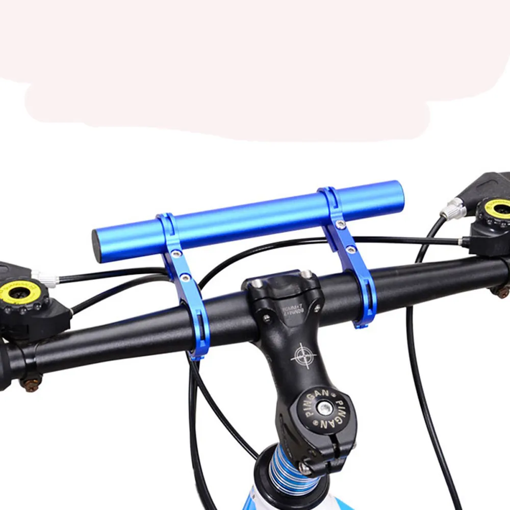 Mountain Road Radfahren Fahrrad Doppel Lenker Verlängerung Halterung  Aluminium Extender Halter Set Für Fahrrad Lichter S Stoppuhr 2 Von 37,68 €