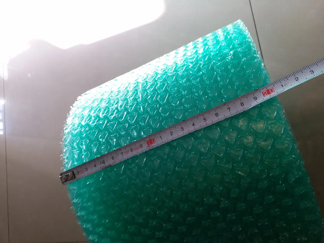 green color shrink pack Burbuja Cushion Bubble Roll wrap Polietileno Emballage Bulle Packing Film Materials Noppenfolie Verpakking
