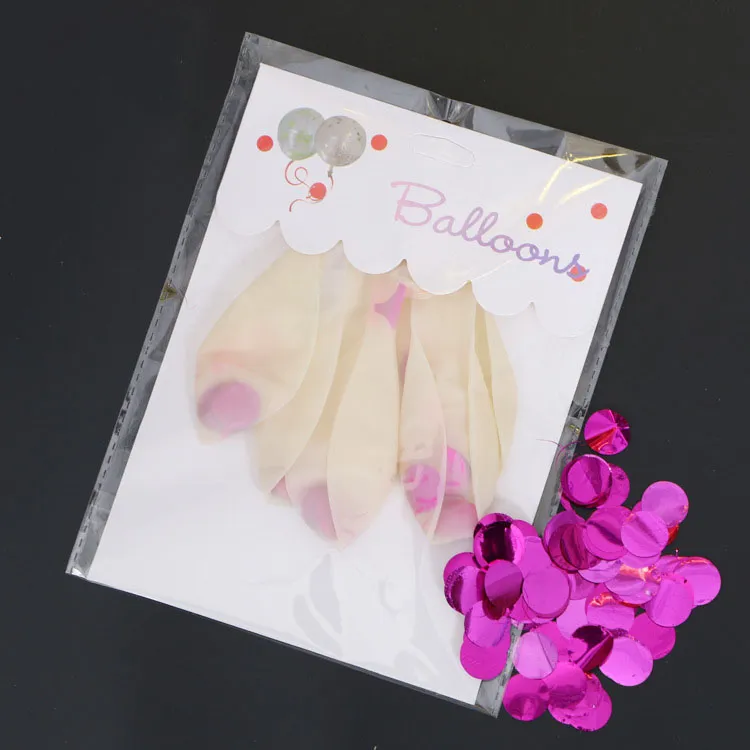 Globos transparentes rellenos de lentejuelas de 12 pulgadas, juguetes novedosos para niños, hermosas decoraciones de boda para fiestas de cumpleaños C4195