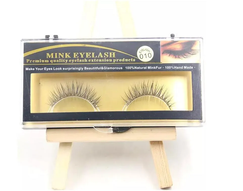 Premium Quality Mink False Eyelashes Natural Long Thick Mink Eyelashes Soft Fake Eye Lash extensions Black 3D Lashes