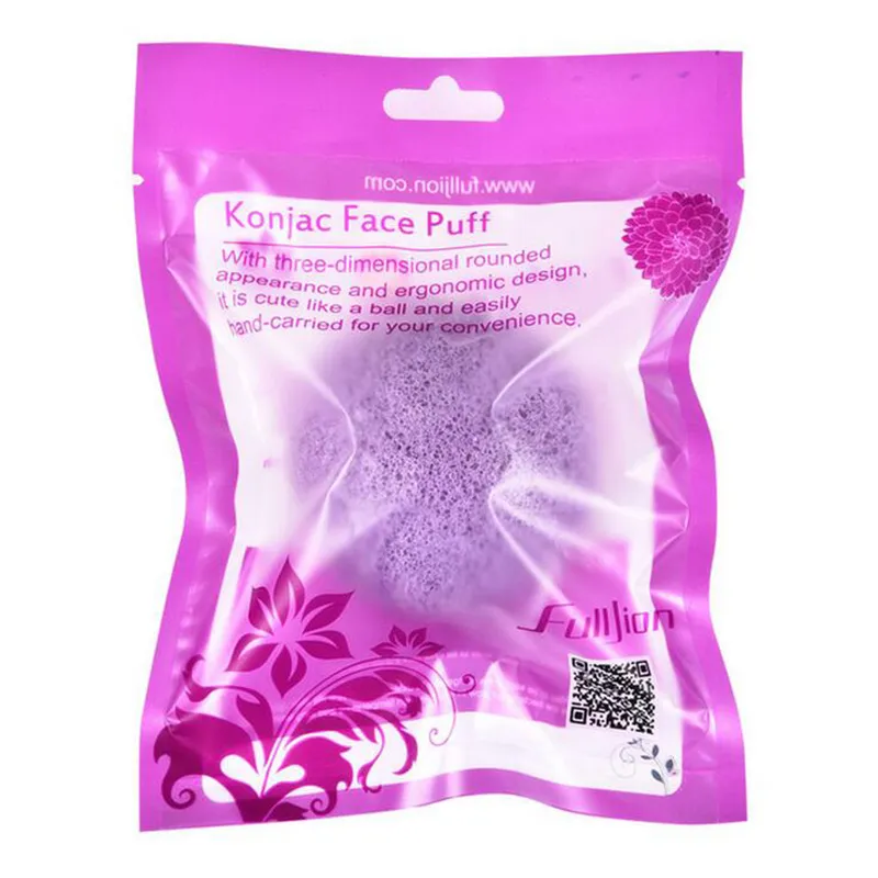 Flutter wash natural active plant konjac Cleansing cotton bamboo charcoal cleaning flapping Amorphophallus konjac wet sponge9824275