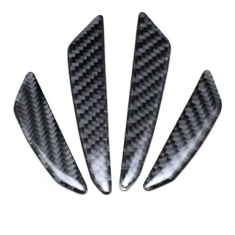 4 SZTUK Car Drzwi Protector Carbon Fiber Drzwi Sicicy Naklejki Samochód Anti-Collision Paski Naklejki Dla BMW E96 E46 F30 F10 X1 X3 X5 X6 GT Z4 F15 F16