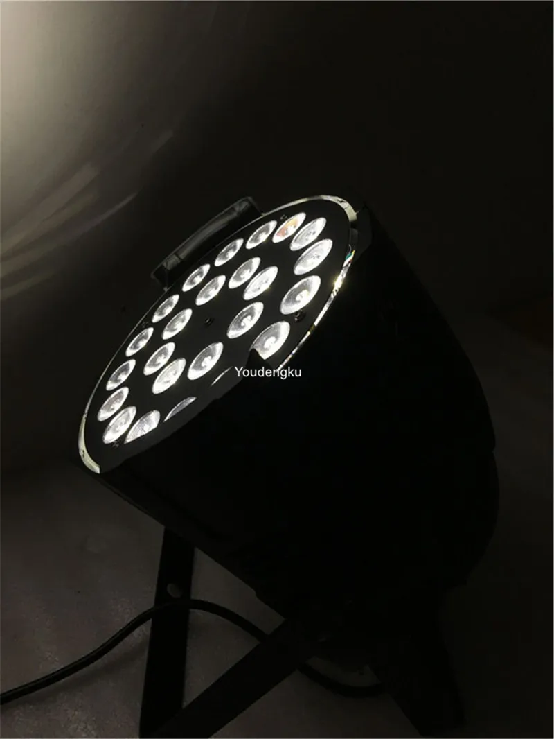 4個イベント装飾照明24x15W RGBWA 5in1 LED PARライトDMX LED PAR 64段階の照明