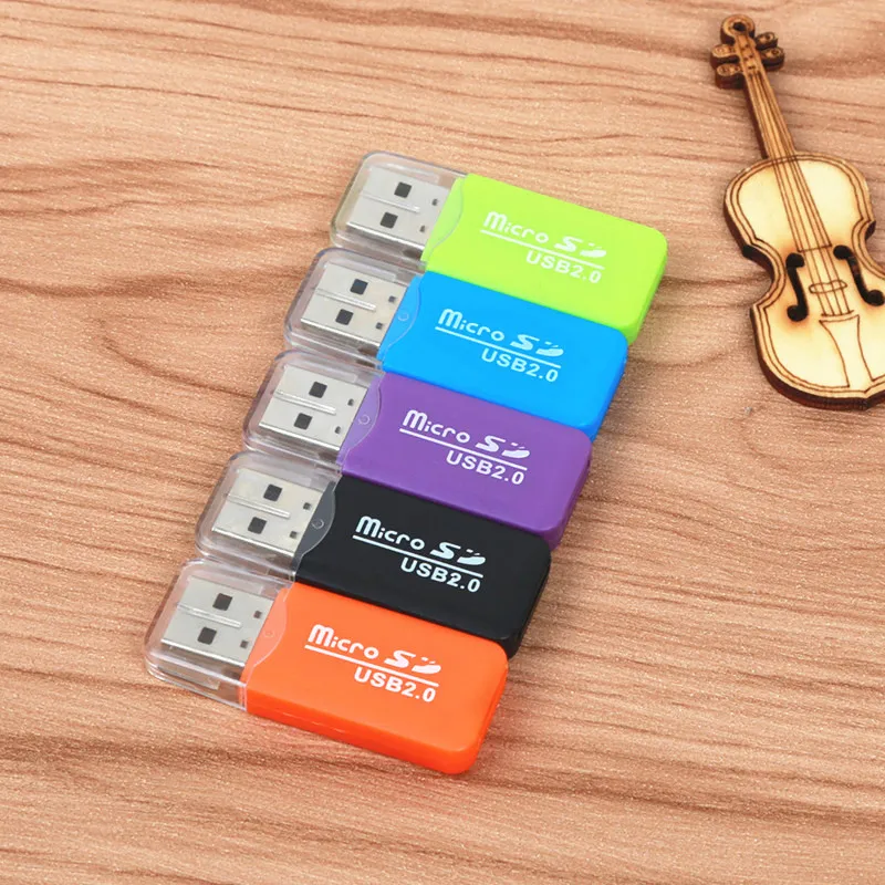 High Quality Mini USB 2.0 Card Reader For Micro SD Card TF Card Adapter