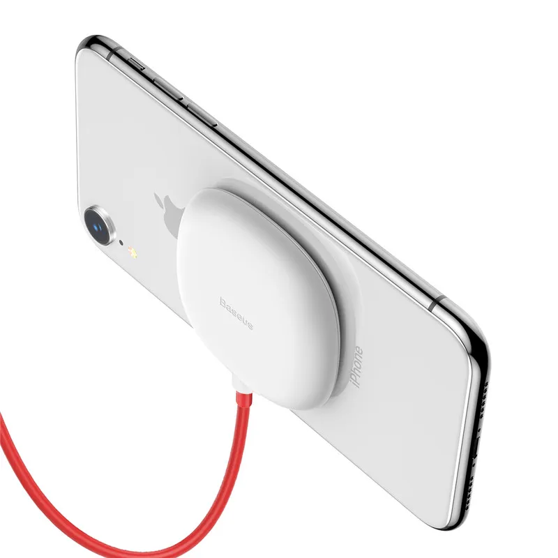 Baseus Ventosa Cargador Inal mbrico Port til De Silicona 10W