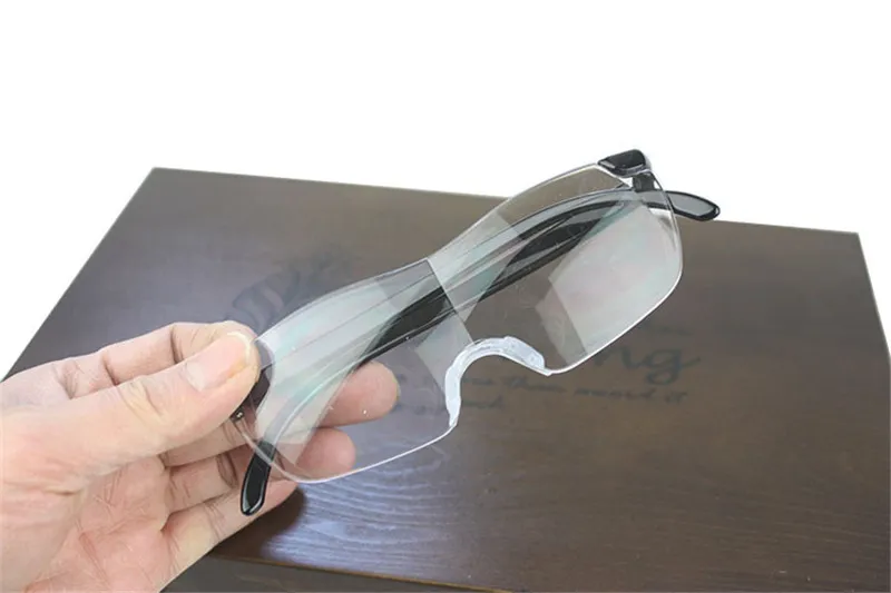 1.6 fois grande loupe de Vision lunettes de lecture hommes femmes Vintage lunettes loupe + 250 agrandit la lentille de Vision