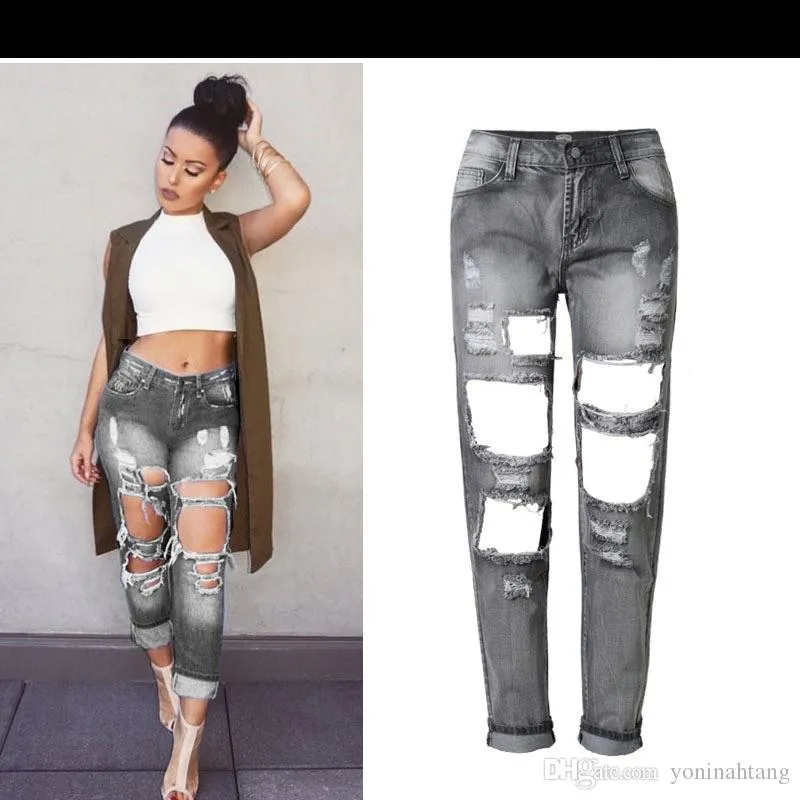 Damage Jeans For Women - Men's Clothing - AliExpress-sonthuy.vn
