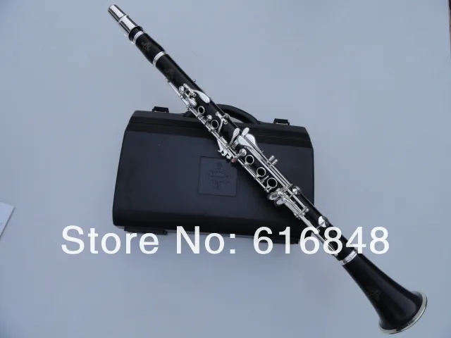 بوفيه Crampon 1986 E13 Bb Tune Clarinet جودة عالية خشب الصندل الأبنوس أنبوب النيكل مطلي السطح الكلارينيت مع حالة