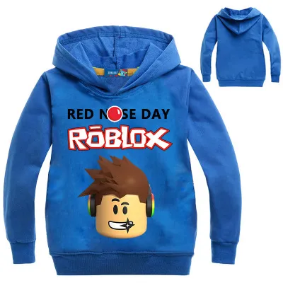 2 12Years Roblox Hoodies Shirt For Boys Sweatshirt Red Noze Day