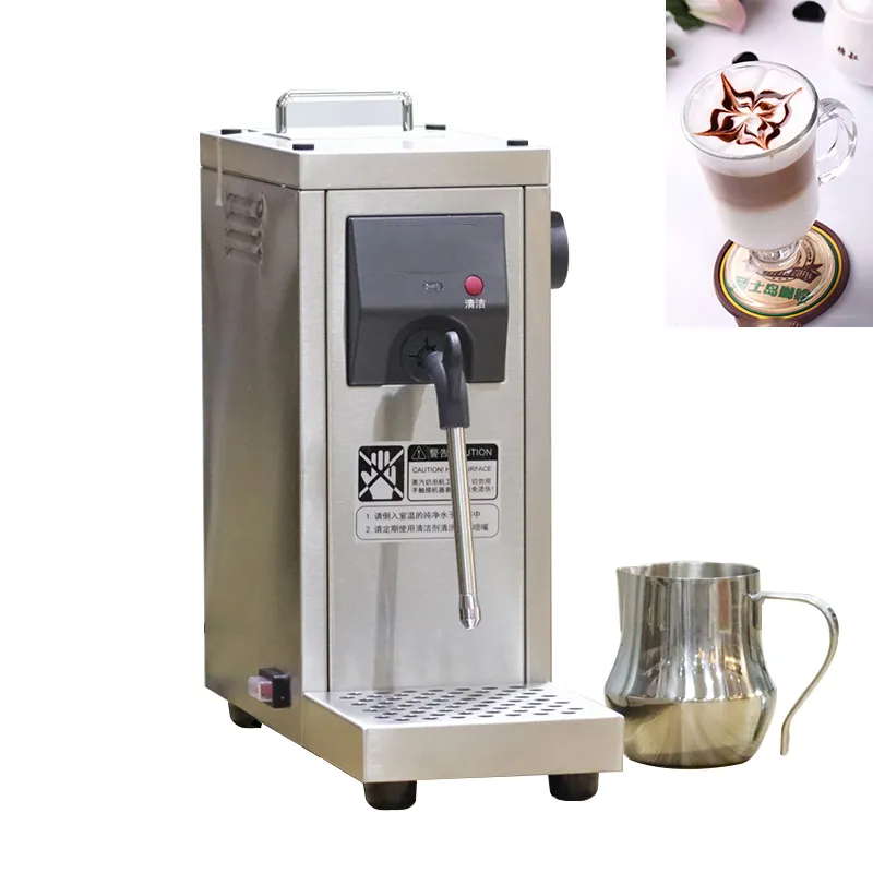 2018ree shipping220V Comercial Bomba de Pressão de Leite Foamer / Totalmente Automático Leite Steamer Café Foamer Espuma De Leite Máquina MS-130