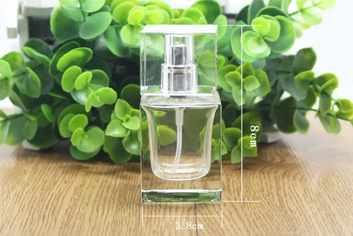 20 stks / partij 30 ml verstuiver navulbare pomp spuitflessen parfum glas aromatische fles lege geur fles 1oz gratis DHL verzending