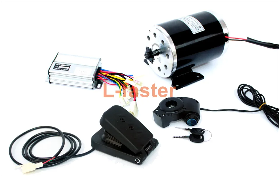 36V48V 1000W UNITEMOTOR Brushed Motor MY1020 With Controller And LED  Throttle Electric Motorcycle From 144,45 €