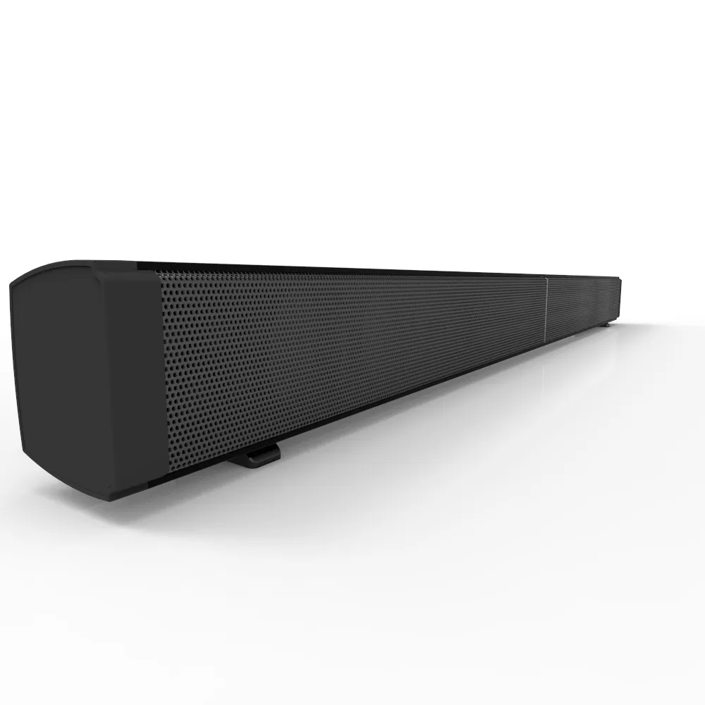 1 ADET LP-09 Ses Çubuğu Subwoof Bluetooth Hoparlör Ev TV Yankı Duvar Soundbar U-disk Takma Hoparlör Duvara monte Uzaktan Kumanda