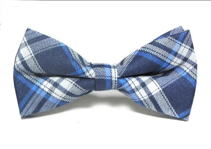 Neue Stil Plaid Kinder Bowtie Baumwolle Kinder Bowties Baby Kind Klassische Haustier Hund Katze Gestreiften Schmetterling Kind Fliege GA1045065492