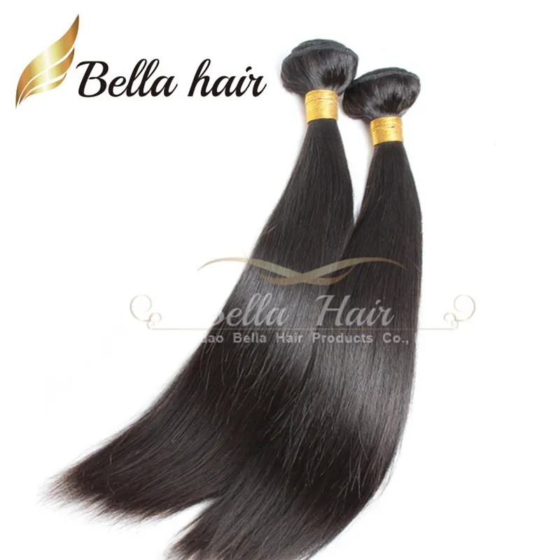 1 Pakiet Virgin Brazilian Hair Proste przedłużenia 10-26 cala naturalny kolor 9a nieprzetworzone ludzkie włosy splaty wątwa julienchina