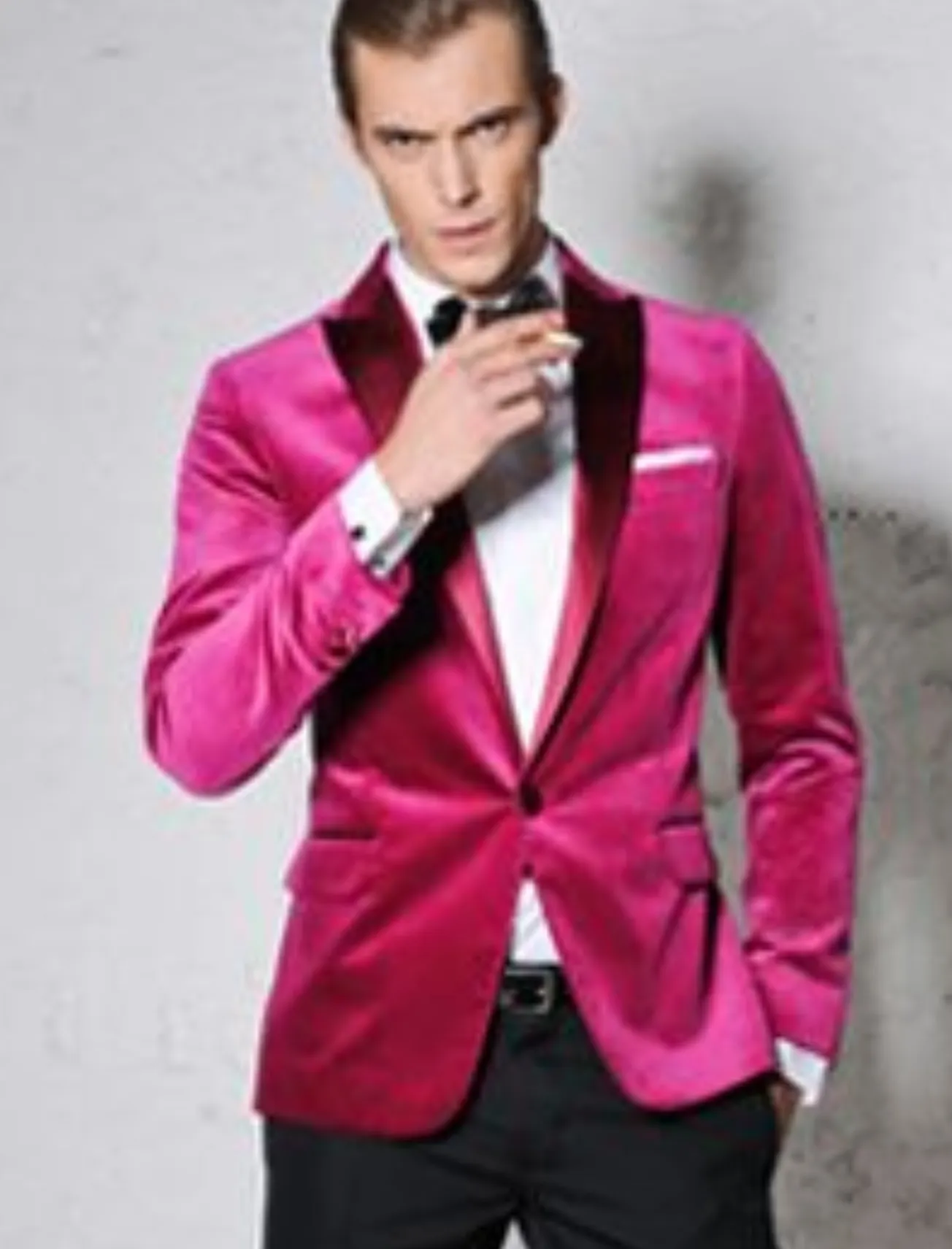 Custom Made Velvet Groom Tuxedos Men Formal Suits Business Men Wear Wedding Prom Dinner Suits (Jacket+Pants+Tie+Girdle)NO;435